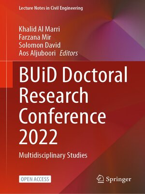cover image of BUiD Doctoral Research Conference 2022